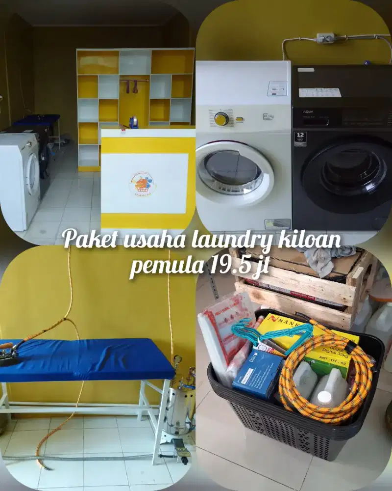 Paket laundry kiloan pemula