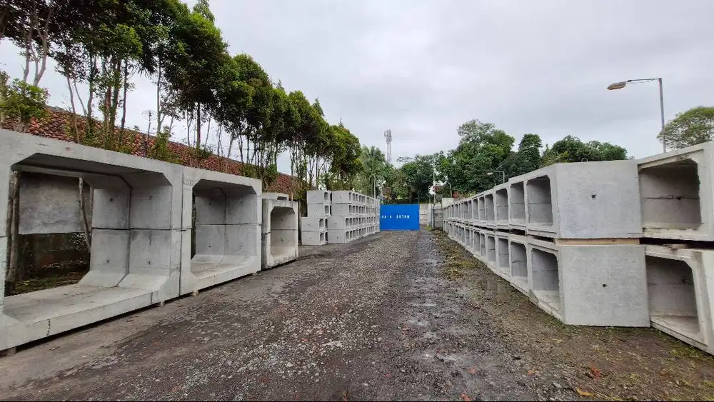 U ditch, Box Culvert & Pagar Beton