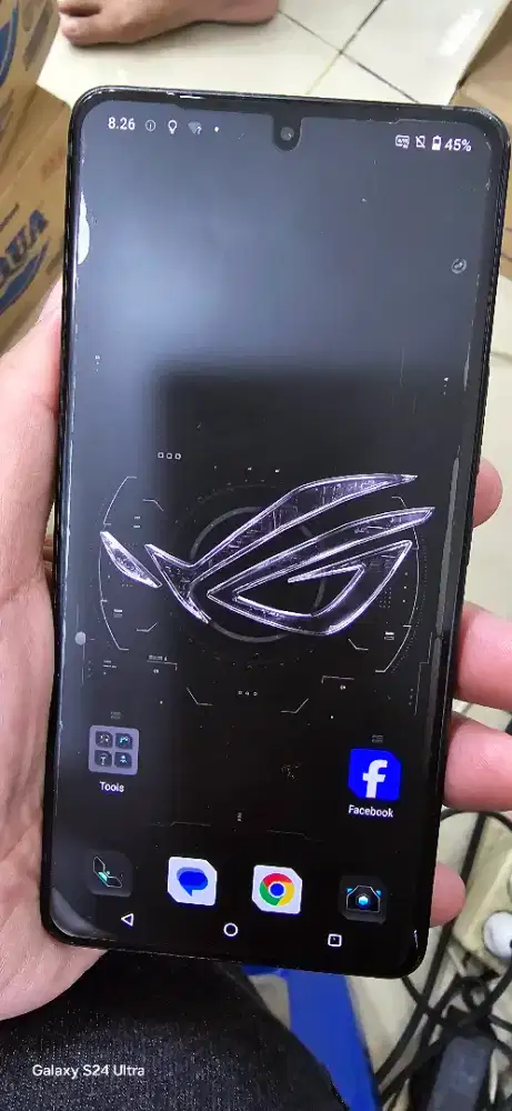 Asus rog 8 12/256gb resmi second komplit mulus