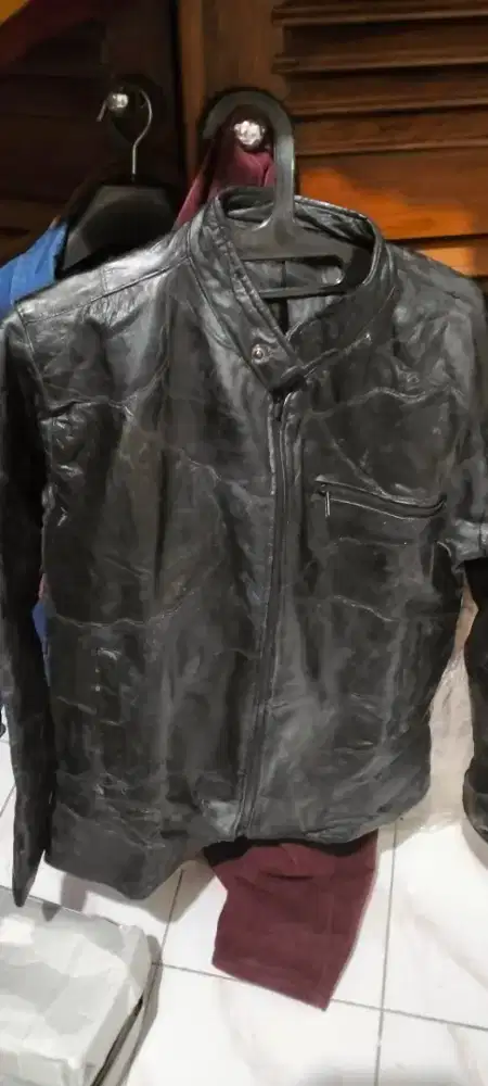 JACKET KULIT ASLI UKURAN L