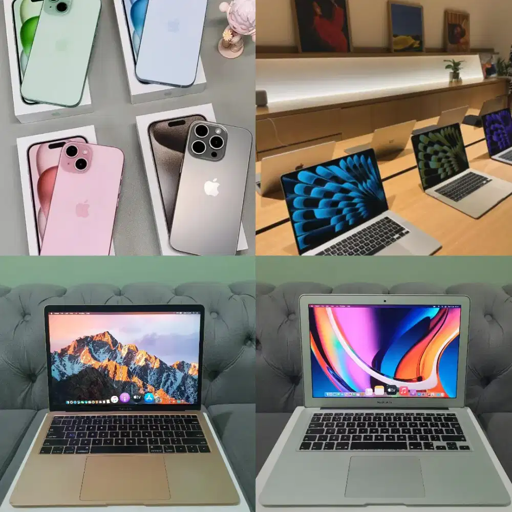 Terima Jual Beli Macbook Pro Air M1 M2 M3 M4 M5 iPhone iPad Ditampung