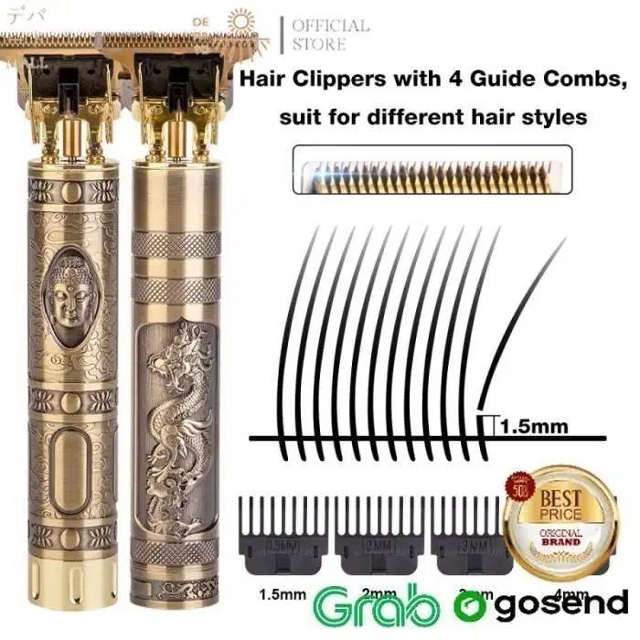 Alat Cukur Elektrik Hair Clipper Trimmer Model Dragon