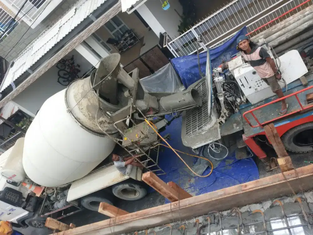 Readymix dan sewa pompa beton