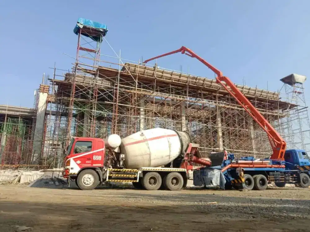 Readymix dan sewa pompa beton