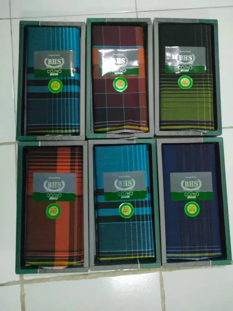 JUAL RUGI CUCI GUDANG SARUNG BHS COSMO SILVER SIAPA CEPAT DIA DAPAT