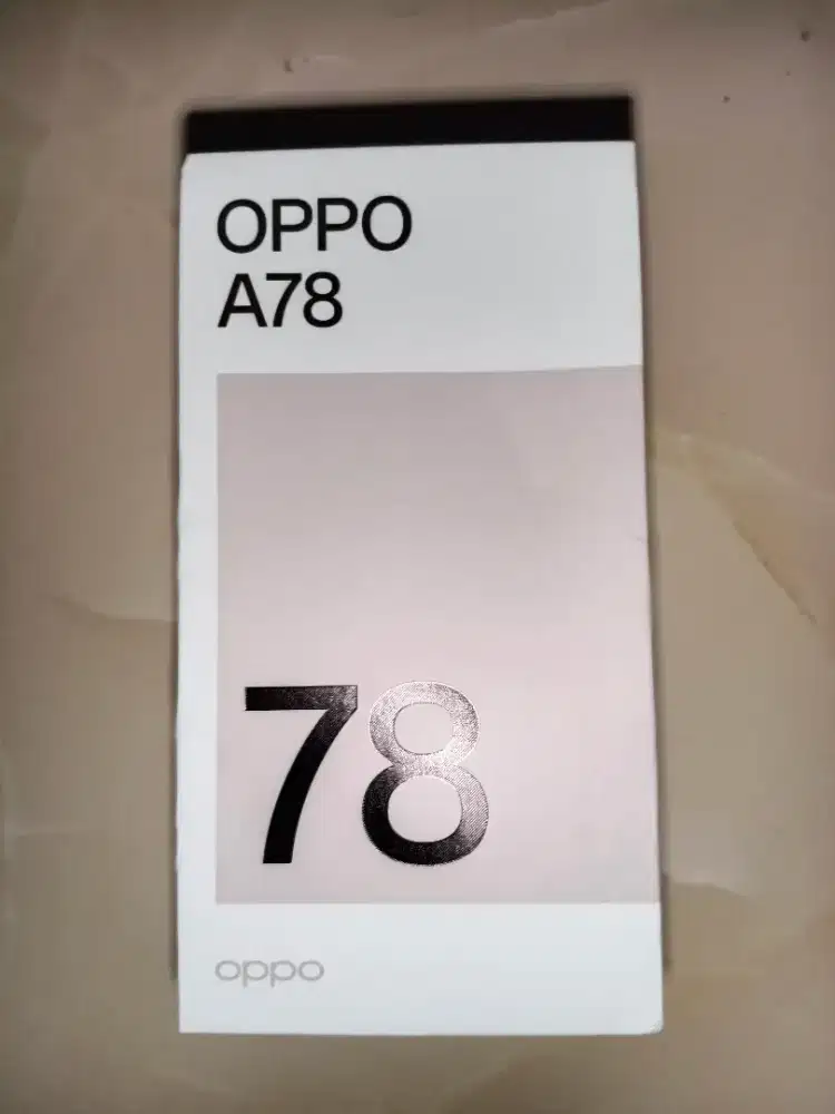* Oppo A 78  4 G Ram 8 + 8  Like New #