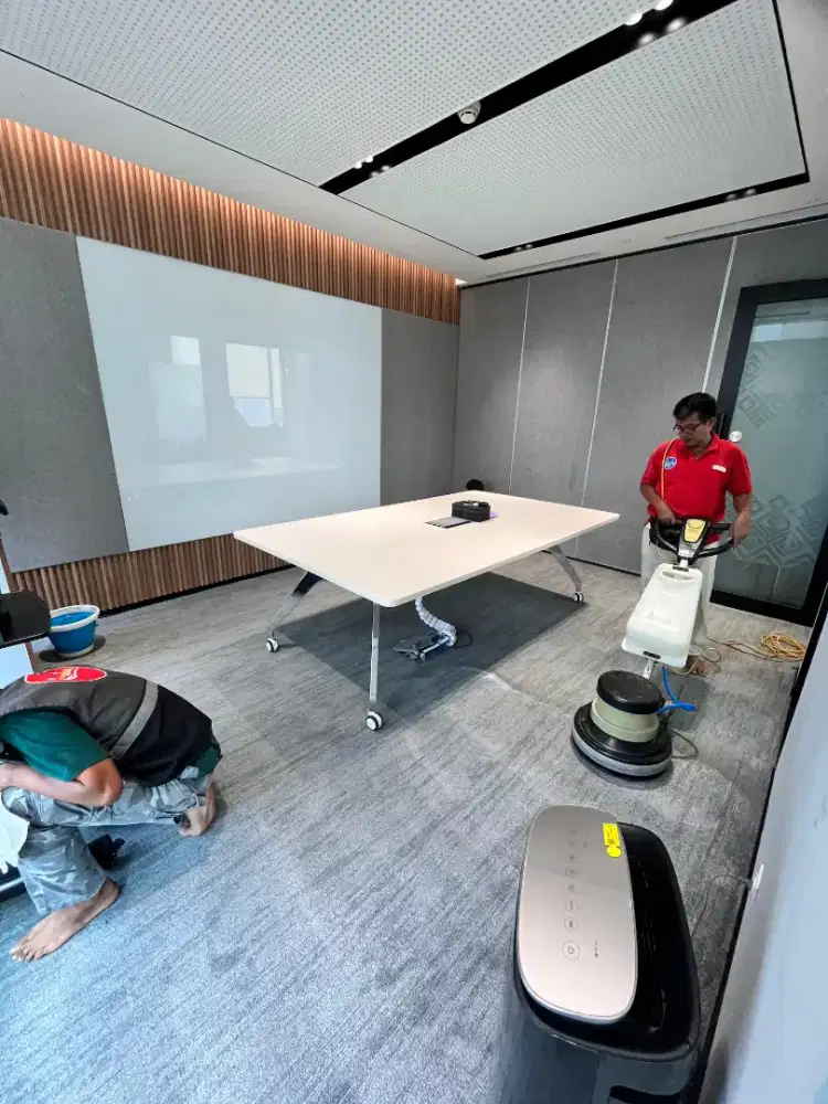 Jasa cuci karpet kantor vinyl kursi meja makan sofa kasur