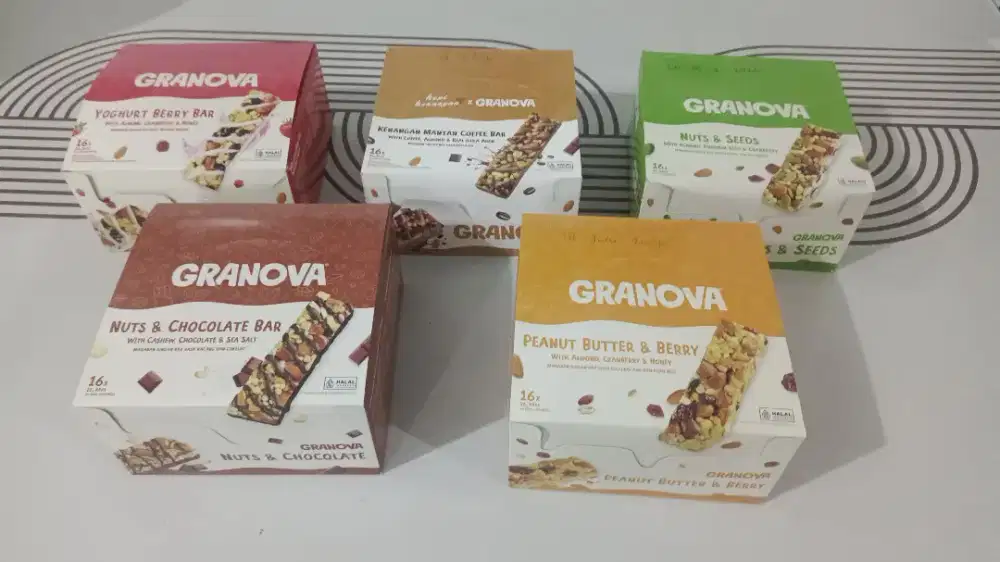 Granova Granola Bar Snack Bar 1 pak ( 16 bar)