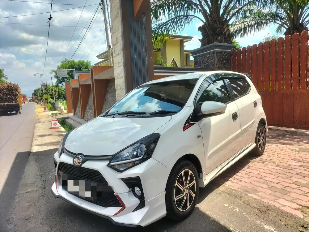 Toyota Agya TRD matic 2021,km 30rb,nol spet.nyacat dijamin kualat