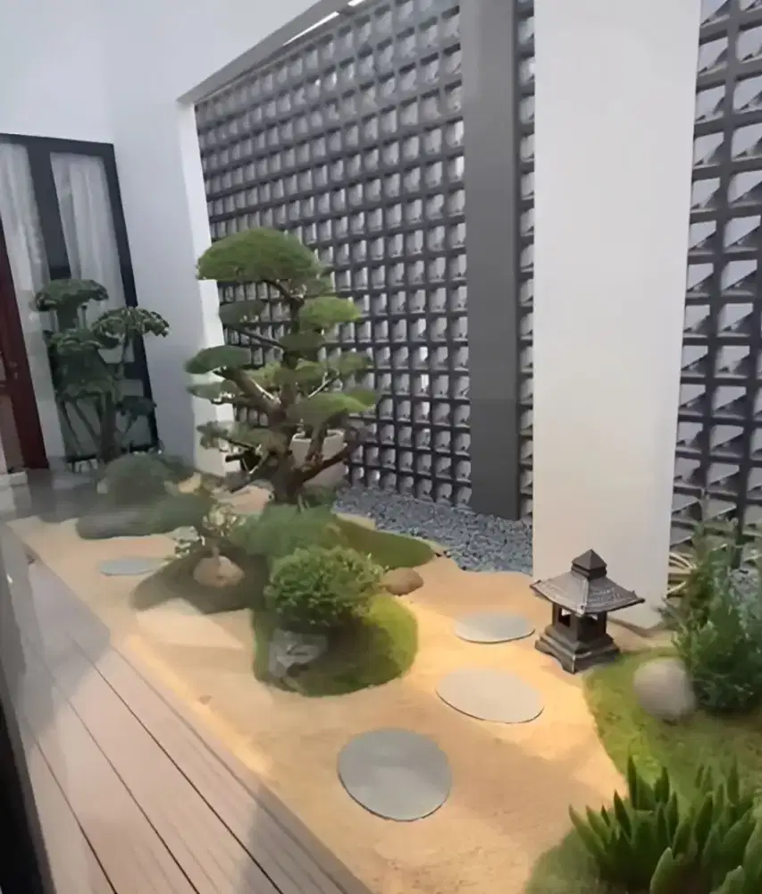 .Jasa pembuatan taman & kolam.