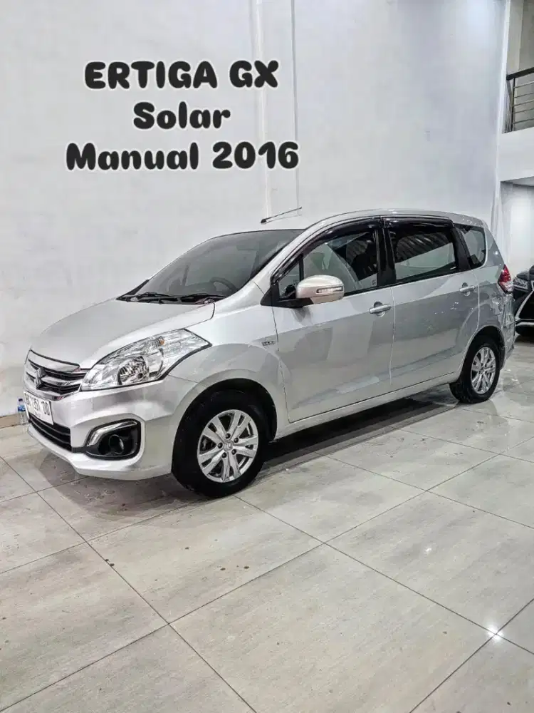 (TDP 10JT) ERTIGA GX SOLAR Manual 2016 / 2017 suzuki silver mobilio