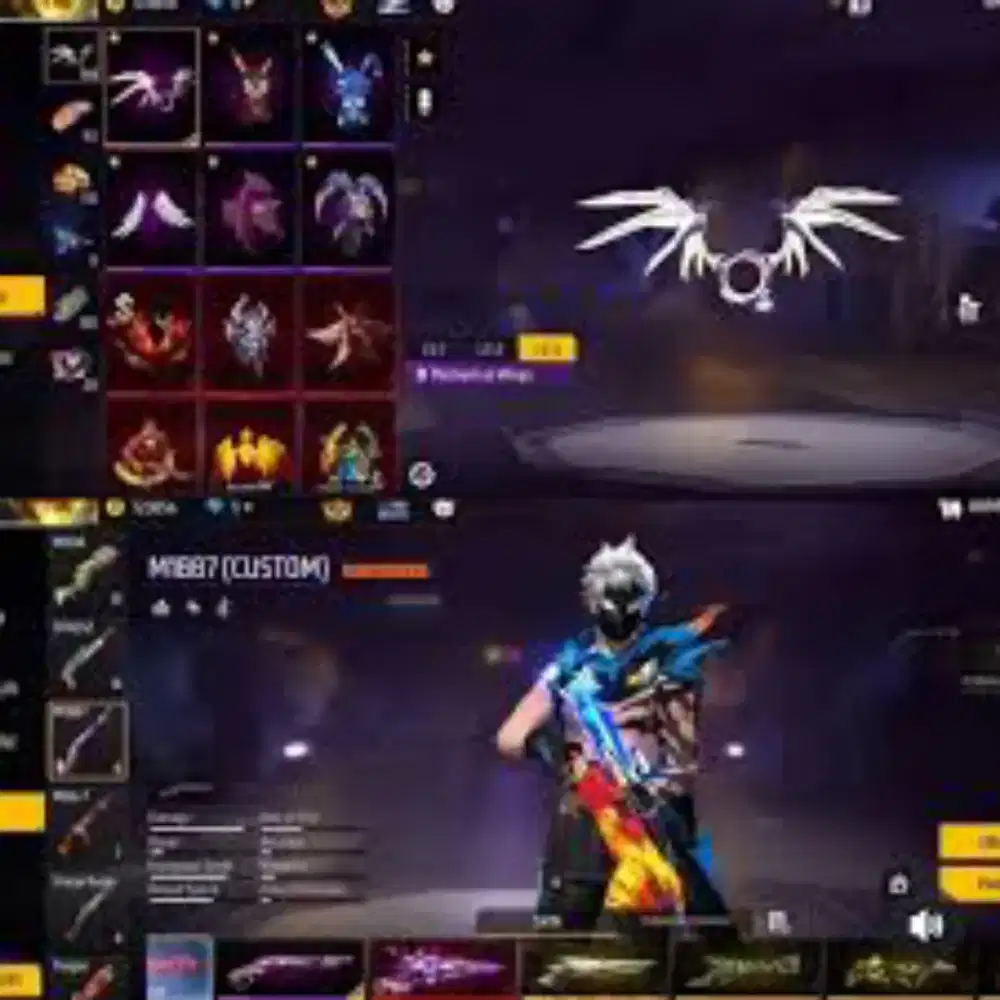 Jual akun fre fere sultan