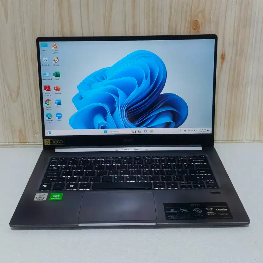 Acer swift.3 core.i5 gen10 dual vga Nvidia Gaming & Editing bogor
