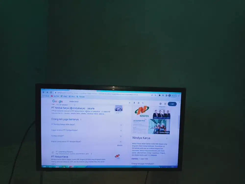 LED TV Sharp 32inch (Analog) dari baru Segel& Mulus Full Set