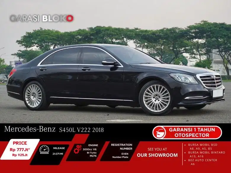 Mercedez S450L 2018