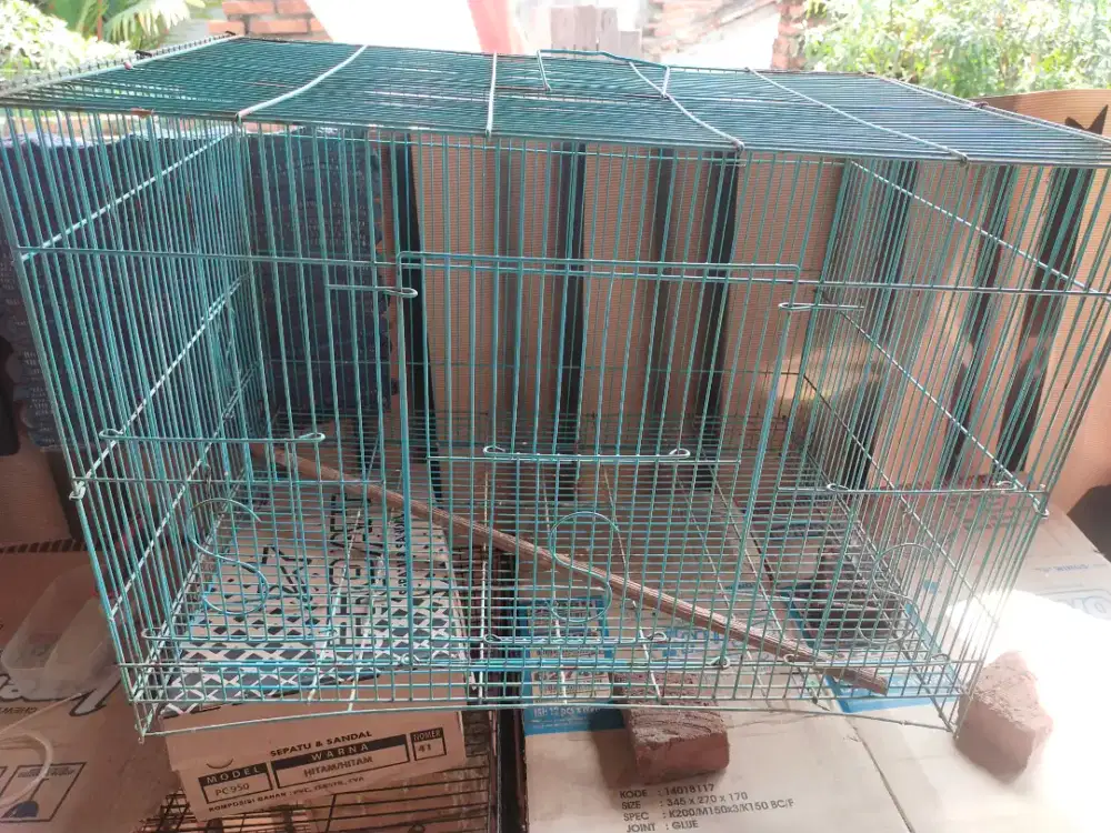 Di Jual kandang besi bekas burung