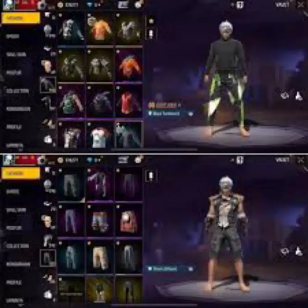 Akun ff old Sultan murah