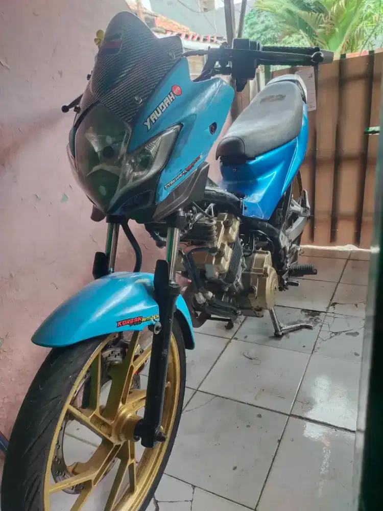 Di jual satria 2012 warna biru