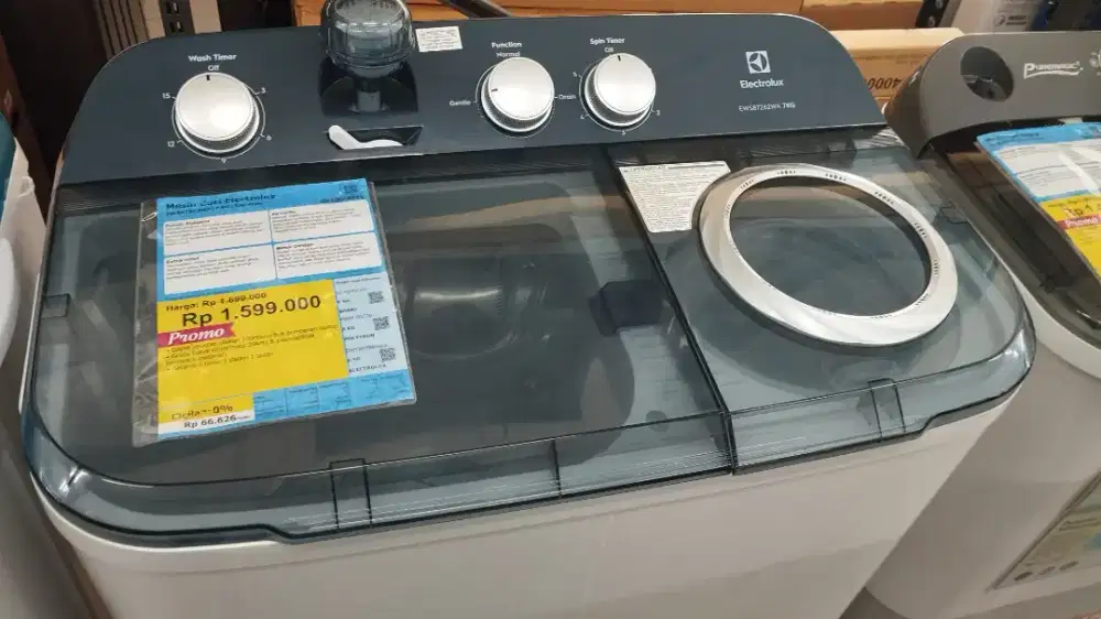 Mesin cuci elextroluk 7 KG 300 wattt