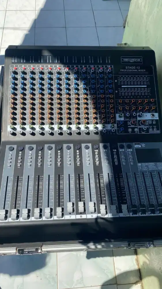 Mixer Recording Tech 12stage