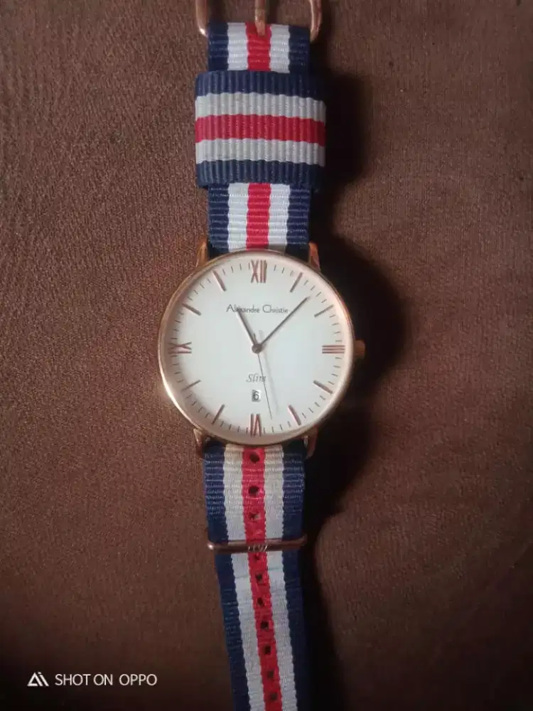Dijual jam Alexandre Cristie nego