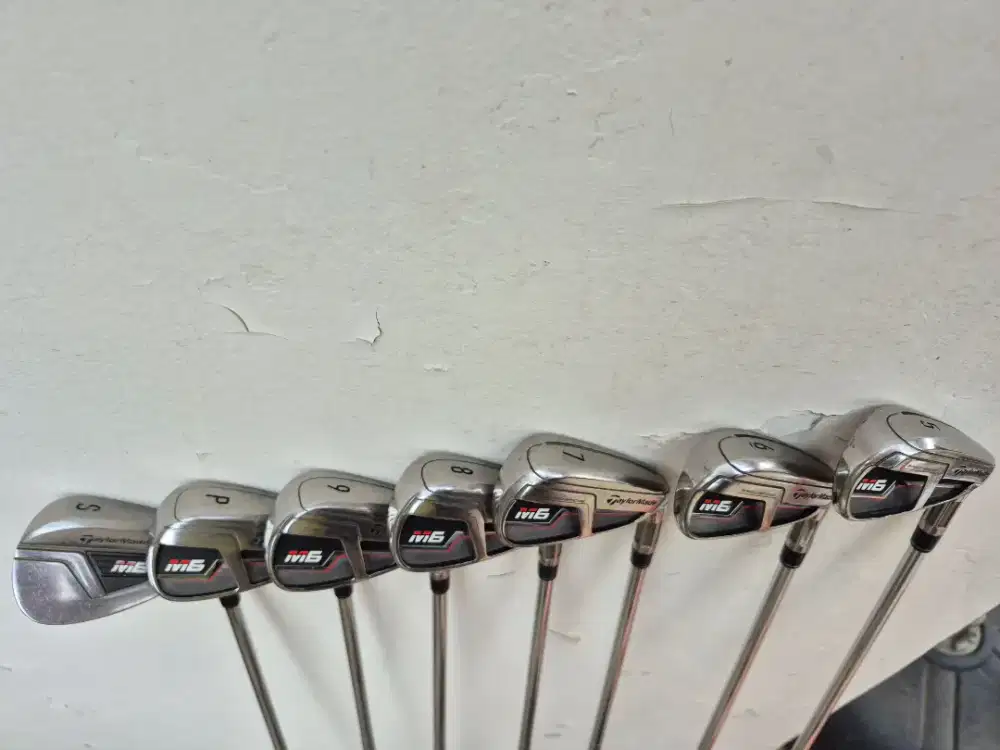 Dijual Cepat 1 Set Stick Iron Golf Taylormade M6 ORIGINAL