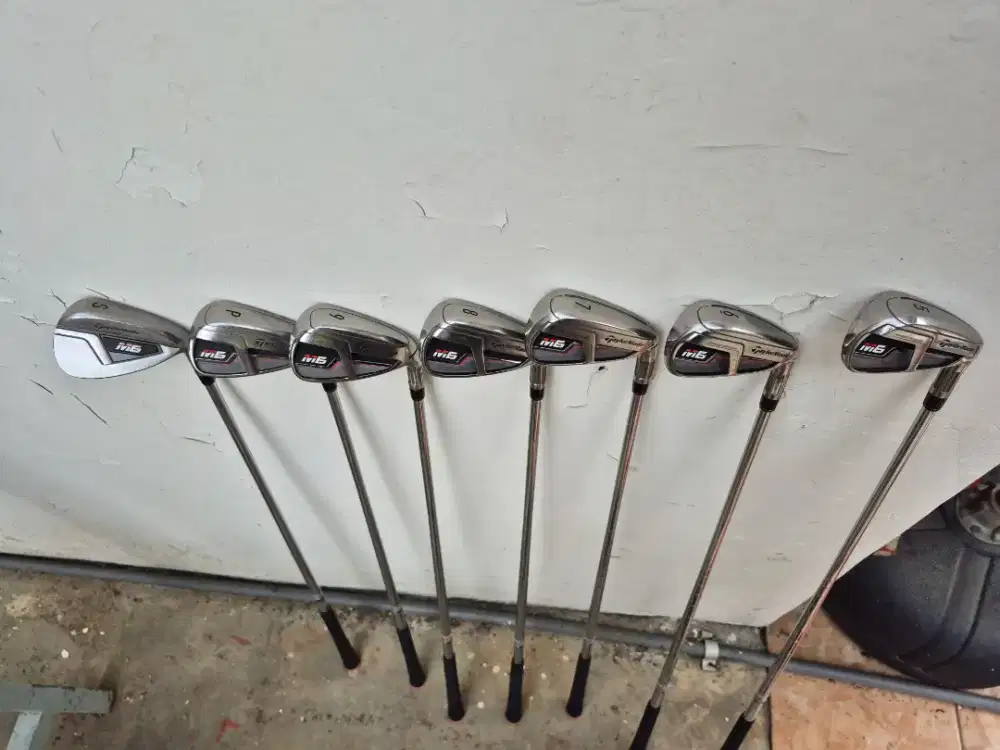 Dijual Cepat 1 Set Stick Iron Golf Taylormade M6 ORIGINAL