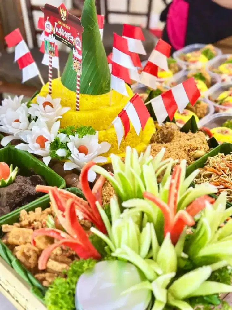 Tumpeng kuning kekinian murah enak