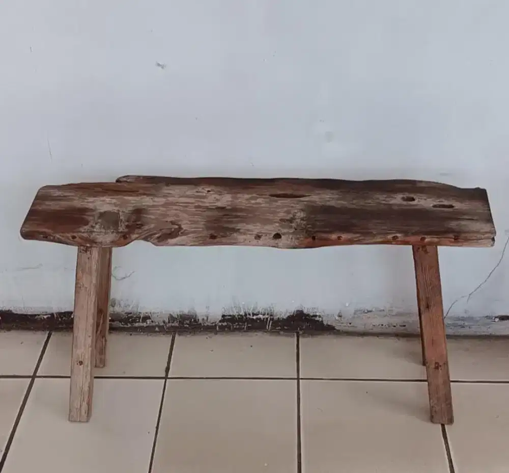 Rustic Wooden Bench Bali
