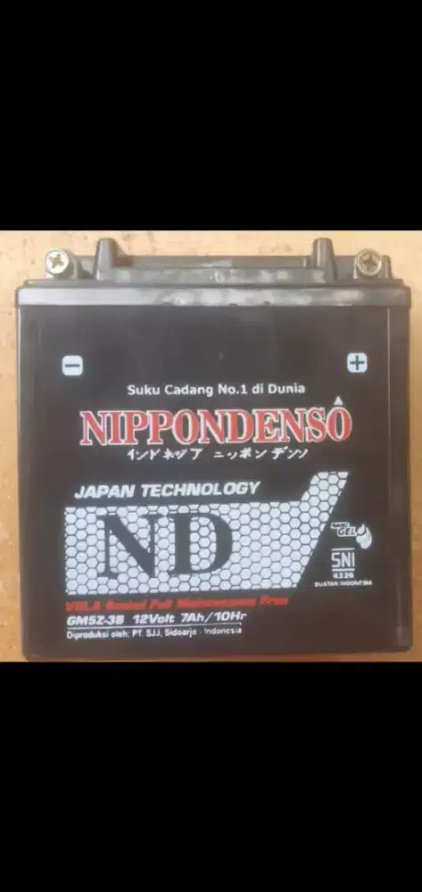 Accu Kering Motor 7ah