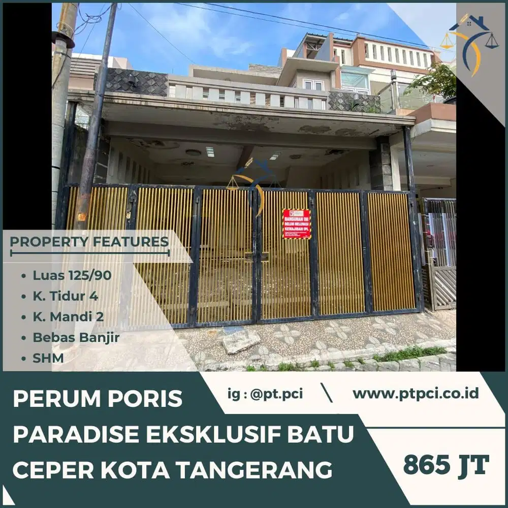 Dijual Aset Rumah Cessie