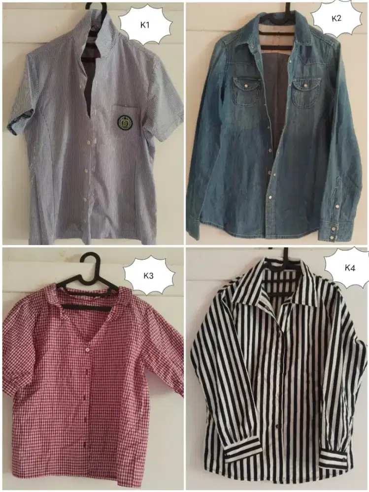 Baju, celana, jaket
