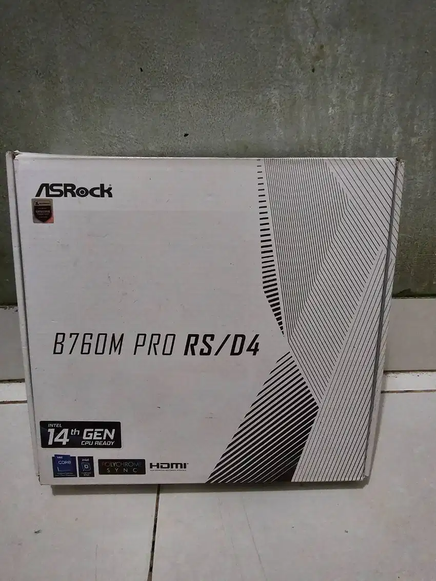 ASROCK B760M PRO RS/D4 DDR4