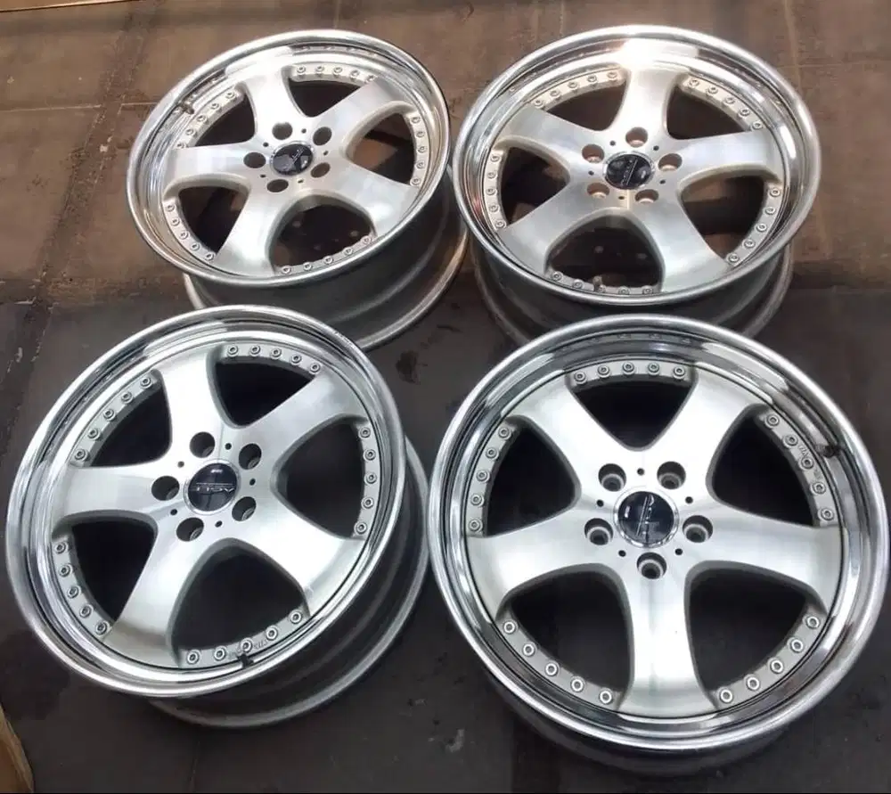 Dijual velg SSR Agle 5x114.3 18x8 +37 Step Lip Made in Japan