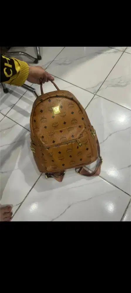 Tas ransel mcm coklat