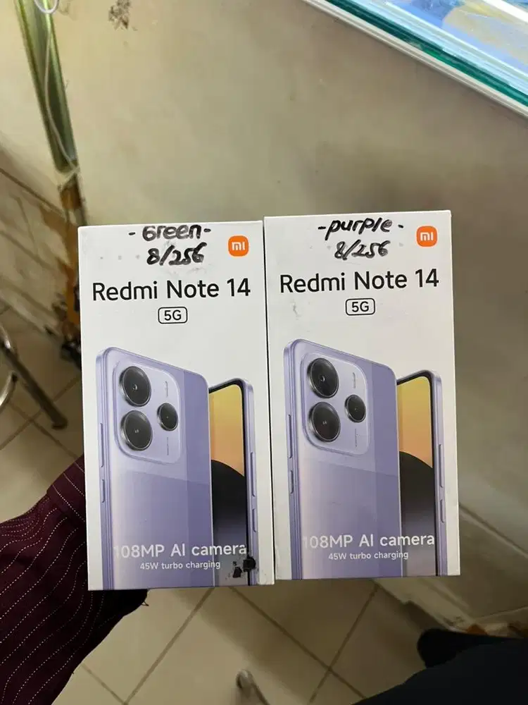 redmi note 14 5g 8/256 baru