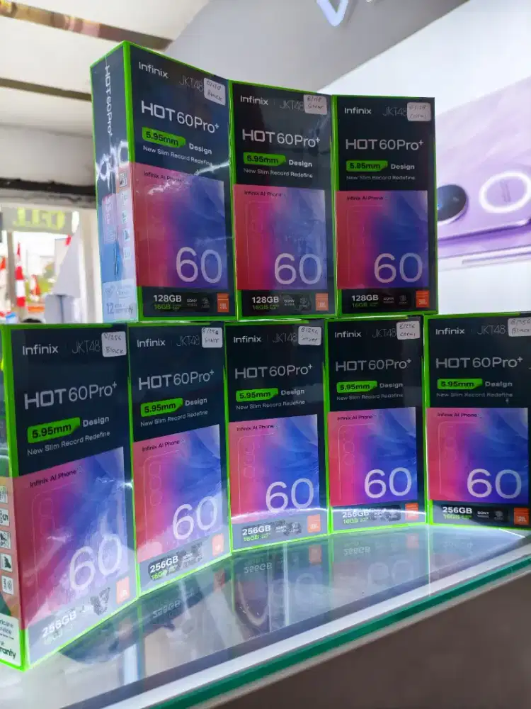 Infinix hot 60 pro plus ram 8/256‼️FRESH harga SAKTI