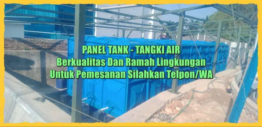 TANGKI PANEL- TANGKI PANEL FRP - TANGKI PANEL KOTAK - TANGKI PANEL FIB