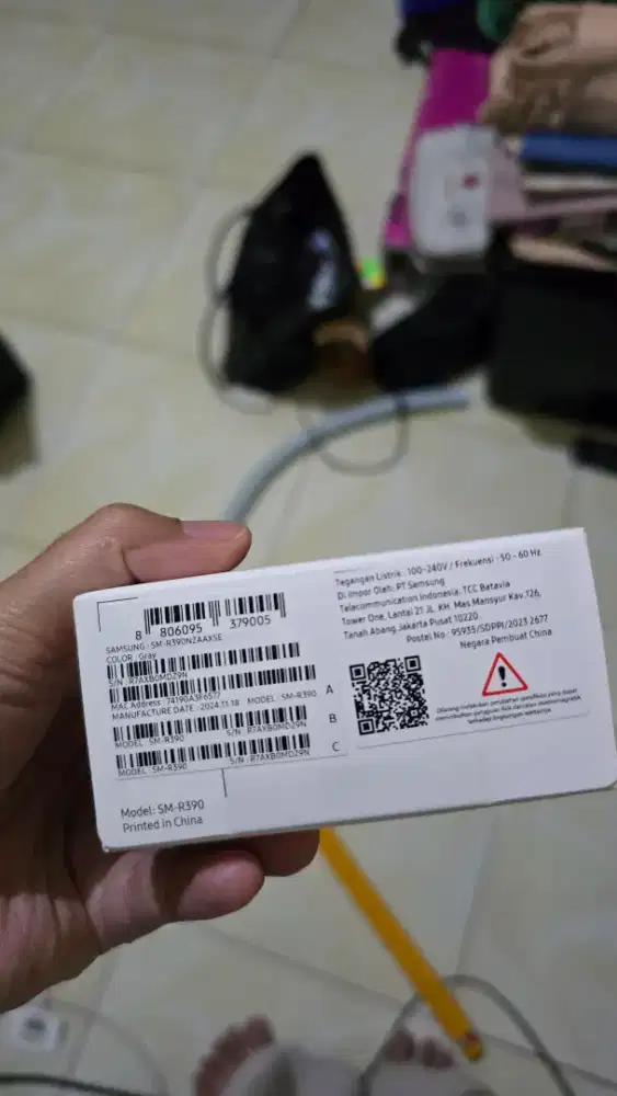 Samsung Galaxy Fit 3 Warna Grey