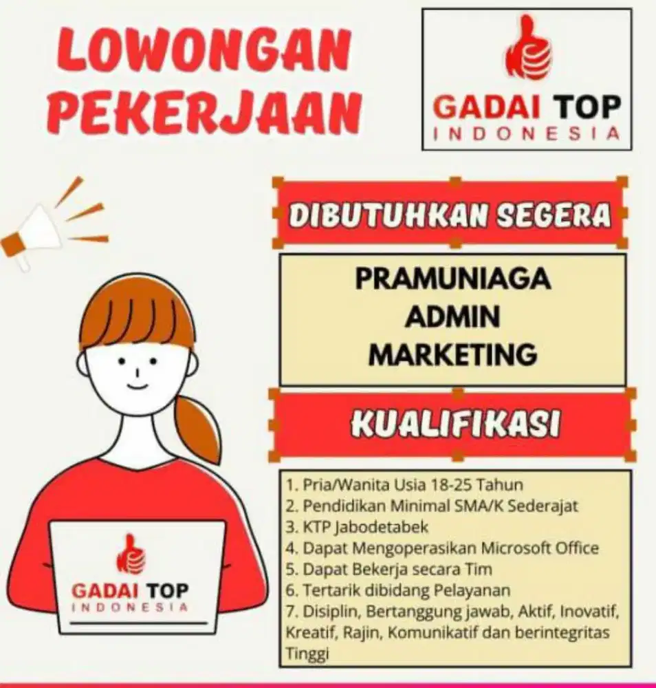 LOWONGAN PEKERJAAN