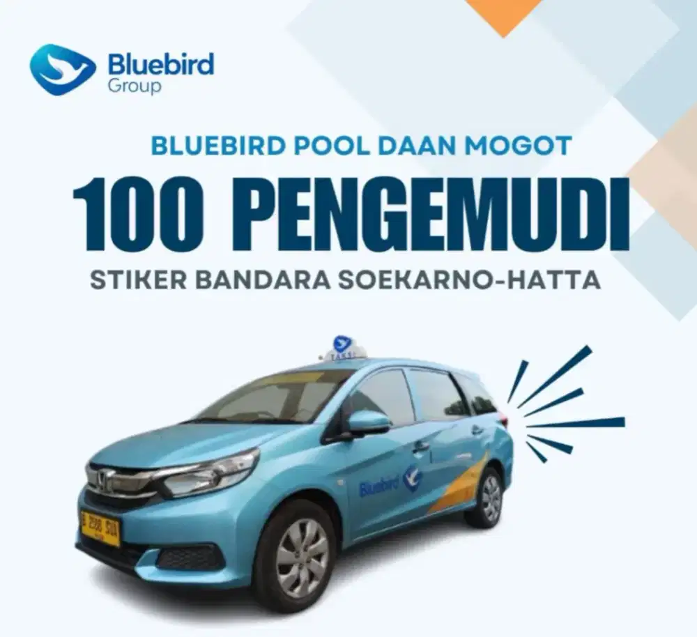 DIBUKA LOWONGAN DRIVER Taksi Bluebird