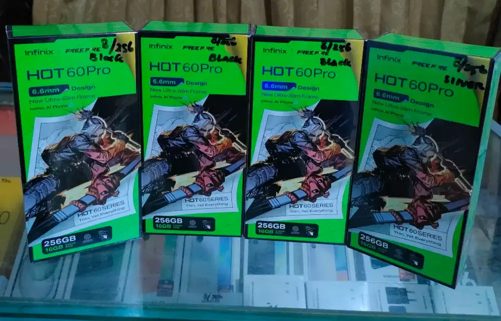 New Infinix Hot 60Pro Ram 8/256 GB Garansi Resmi 1 Tahun