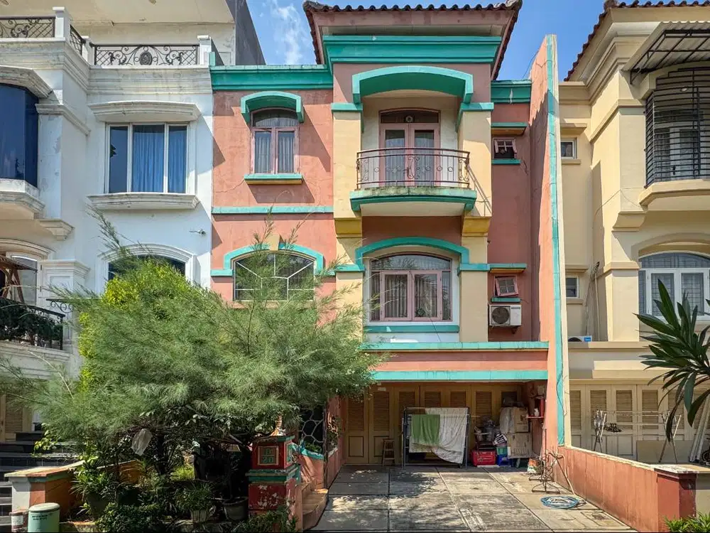 JUAL RUMAH CLUSTER SUNTER MEDITERANIA 3lt, LT 120, LB 240 KOLAM FREE !