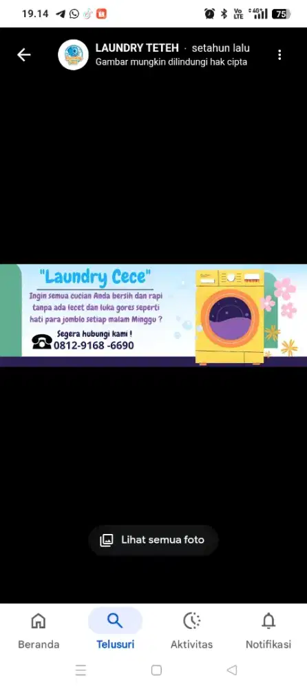 LOWONGAN KERJA LAUNDRY