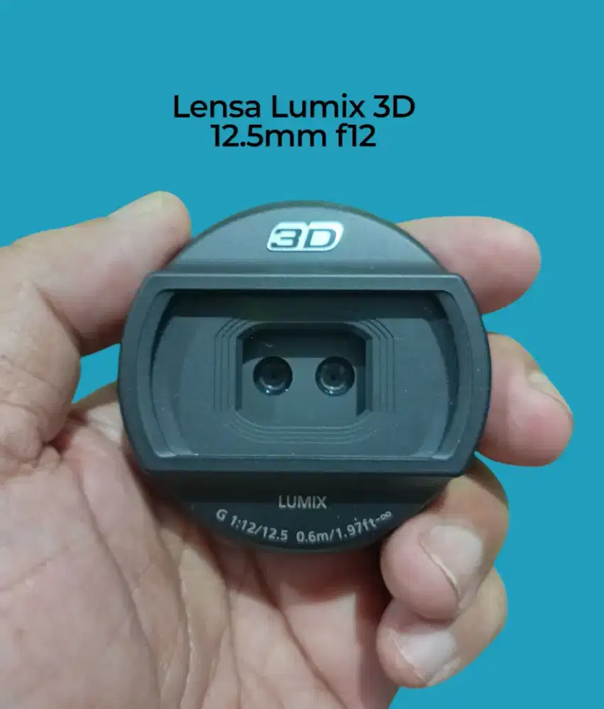 Lensa Lumix 12.5mm f.12 3 D