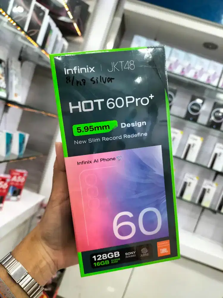 infinix hot 60 pro + 8/128 (BARU)