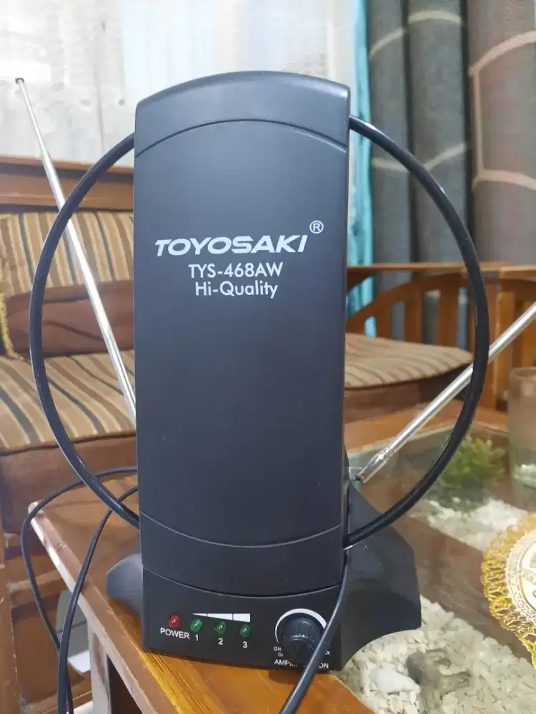Antena TV Indoor Toyosaki TYS-468AW (Antena saja tanpa dus)