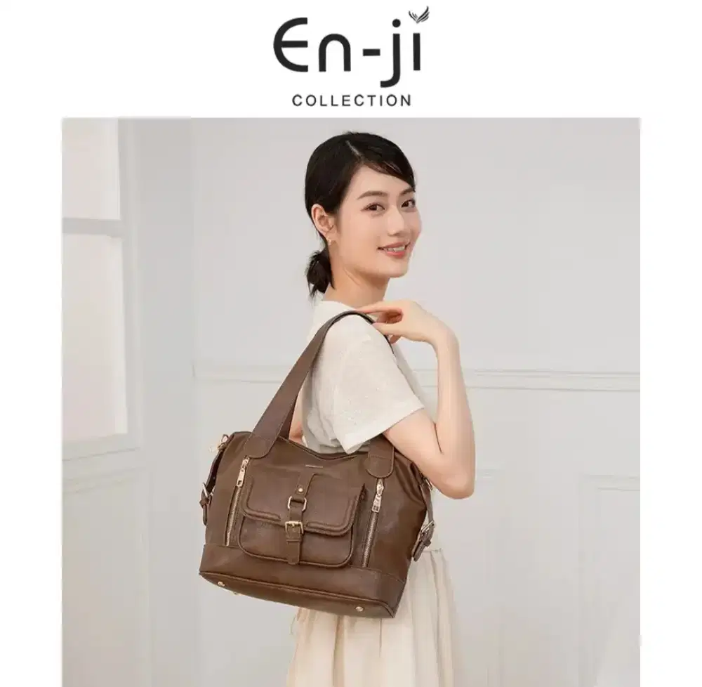En-ji Moka Shoulder Bag Wanita