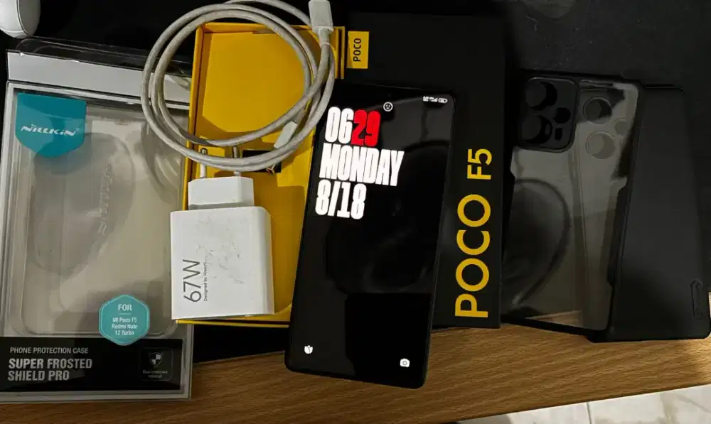 [HARGA PAS] POCO F5 8/256GB BLACK