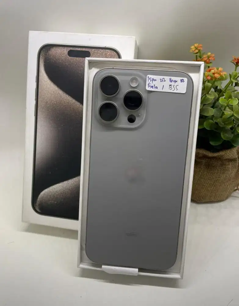 iPhone 15 PRO MAX 256GB, iBox, NATURAL TITANIUM